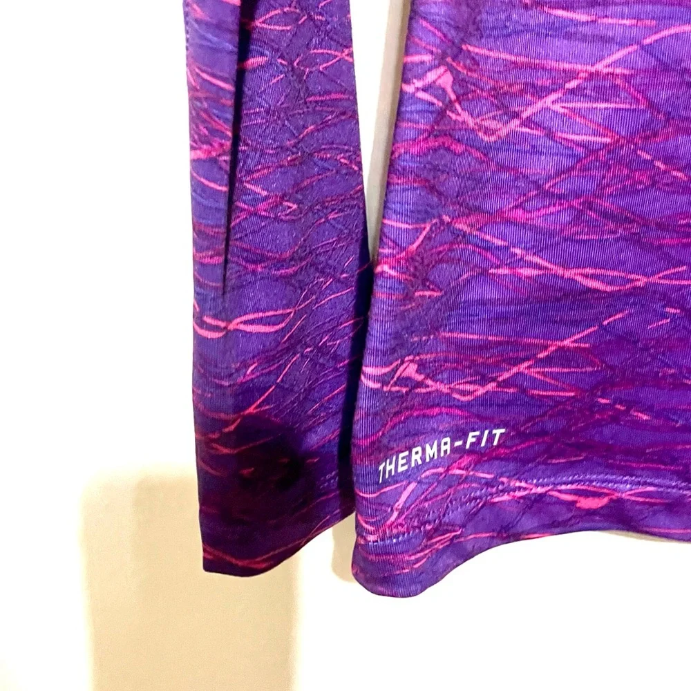 Nike Pro Combat Thermalfit Pullover Athletic Workout Gym Running Size M - Picture 4 of 6